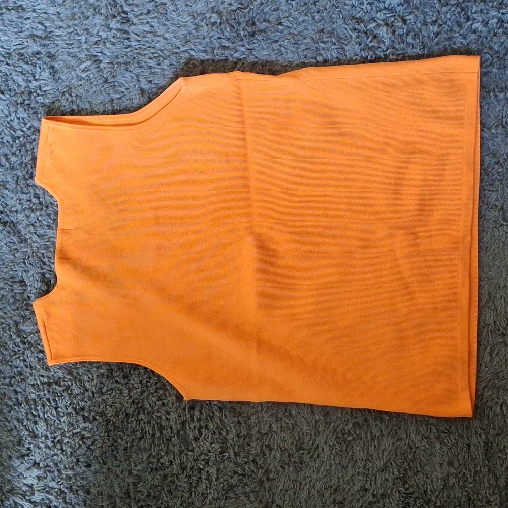 White Stag Sz L orange tank top - Picture 3 of 4